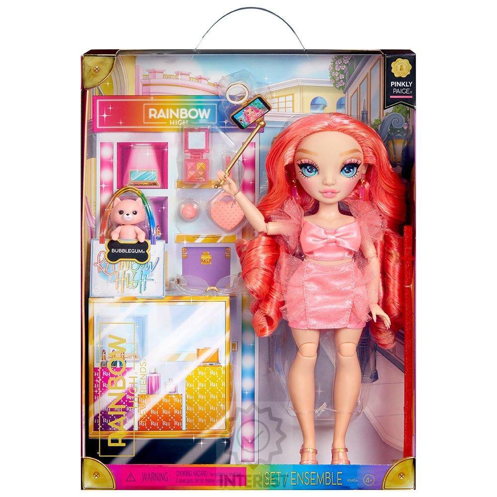 MGA Rainbow High Fashion kamarádka - Pinkly Paige