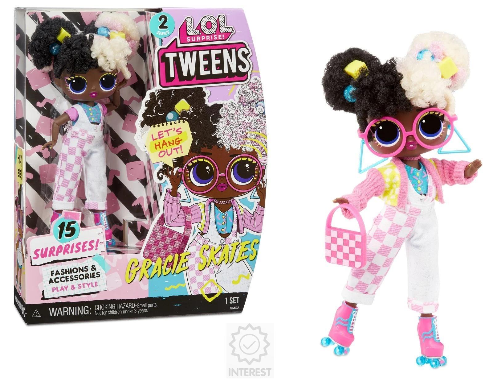 L.O.L. Surprise! Tweens panenka - Gracie Skates.