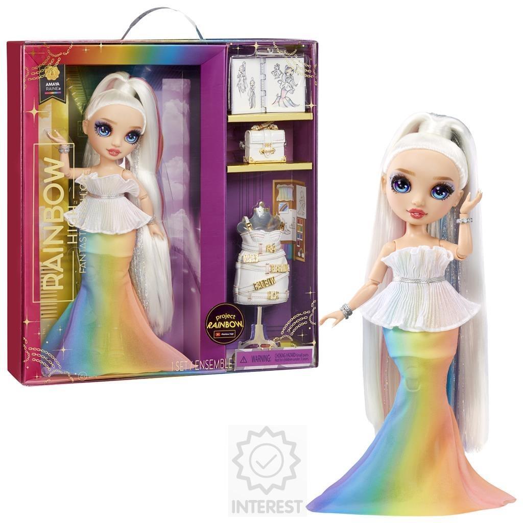 MGA Rainbow High Fantastic Fashion panenka - Amaya Raine.