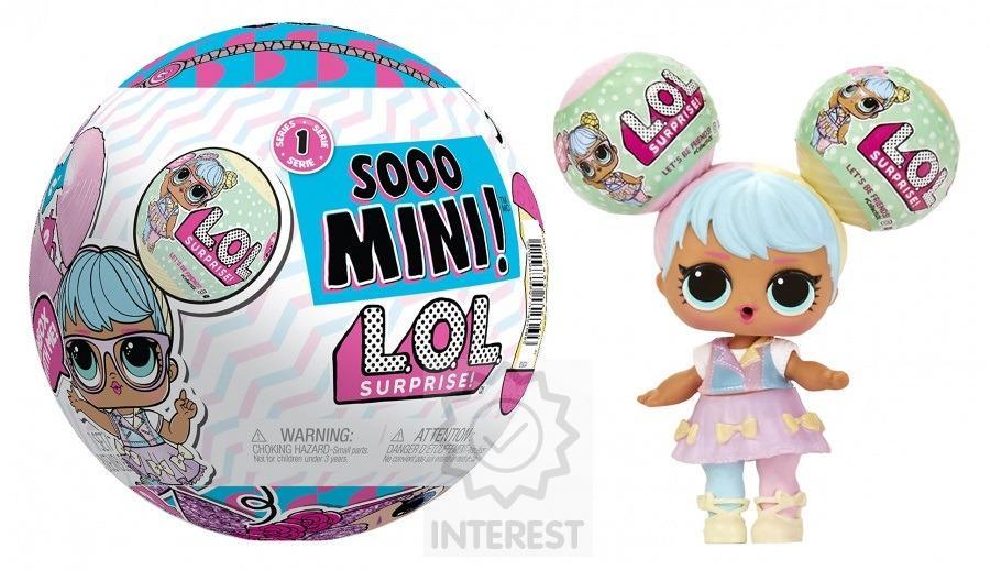 L.O.L. Surprise! Sooo Mini! Panenka s drdůlky, Sidekick - mix variant.