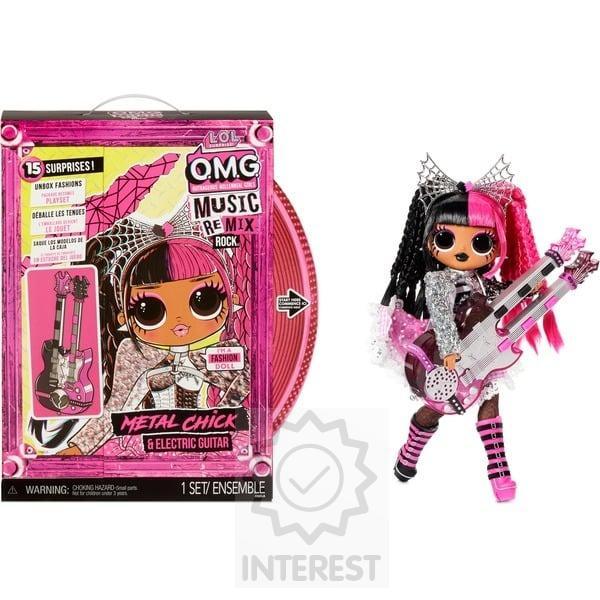L.O.L. Surprise! OMG ReMix Rock Velká ségra panenka Metal Chick.