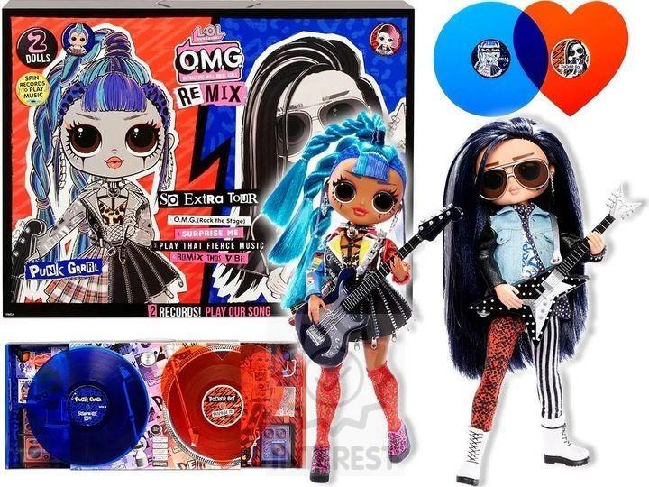 MGA LOL Surprise OMG Remix 2 Panenky Rocker Boi & Punk Grrrl Rocková