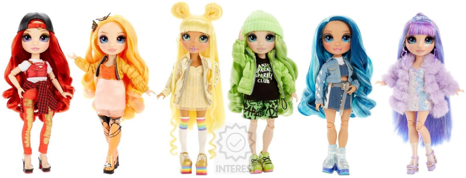 MGA Rainbow High Fashion panenky 6pack - (K72020)