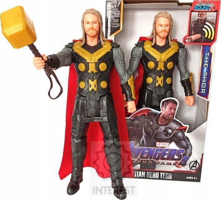 Thor - Figurka 30 cm Avengers - ZVUKY
