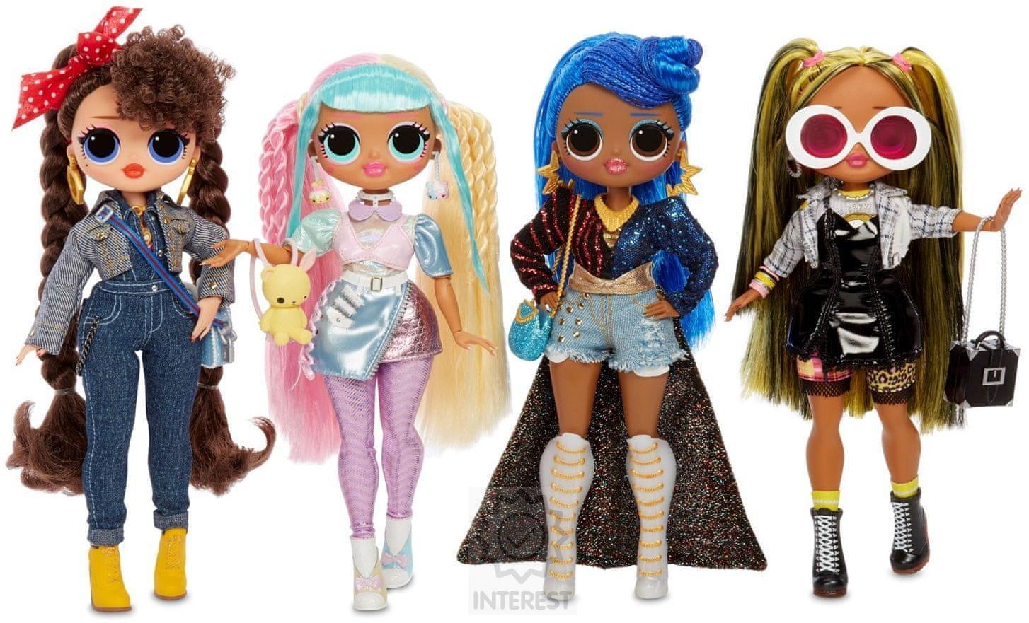 L.O.L. Surprise O.M.G. 4 Pack Collection Series-2 Dolls 80 Surprises.