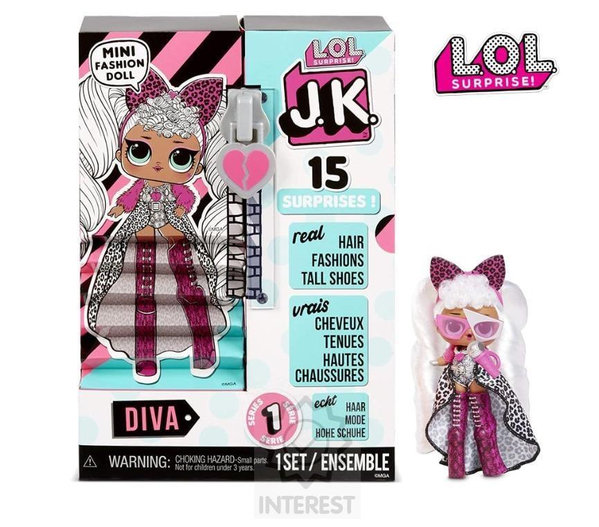 MGA L.O.L. Surprise JK Diva módní panenka.
