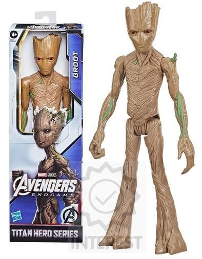 Groot Titan Hero Figurka 30 cm Hasbro Avengers Strážci Galaxie.