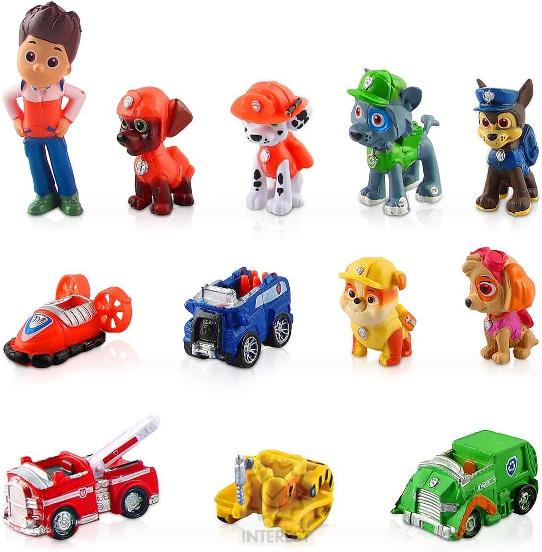 Paw Patrol Tlapková Patrola Sada 12 ks figurek - (K134290)