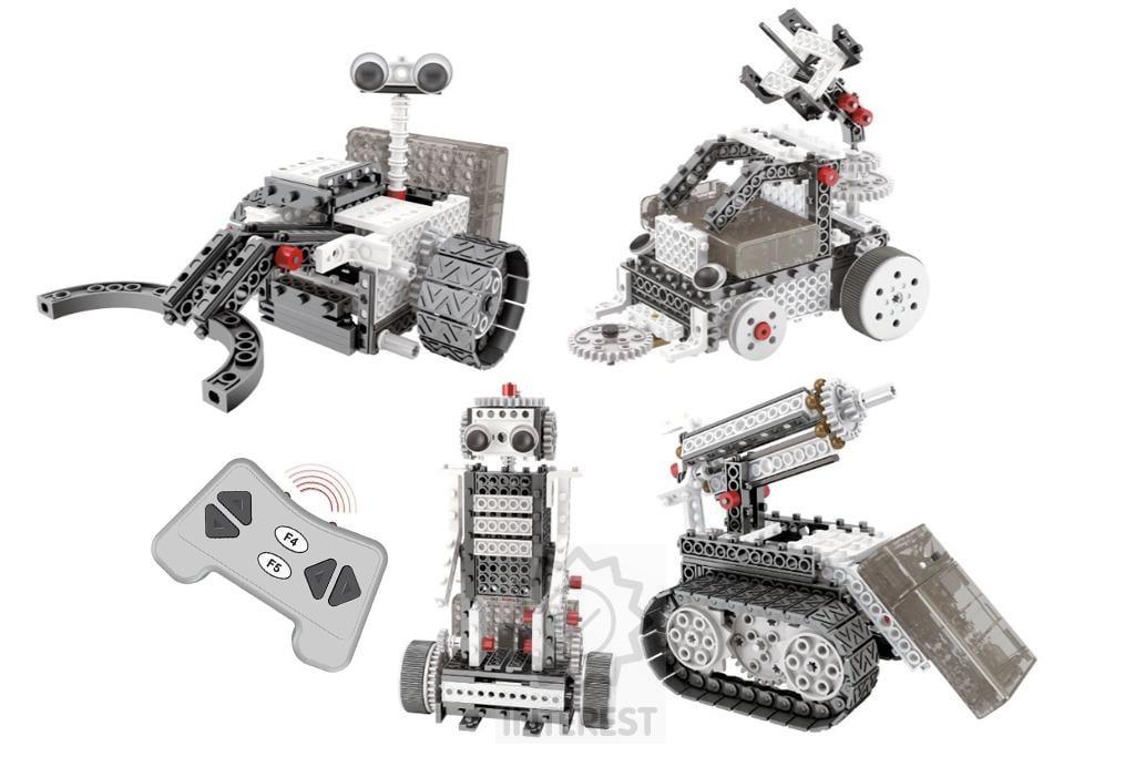 Logická Stavebnice LOGIS SPACE 4v1 RC na dálkové ovládání.