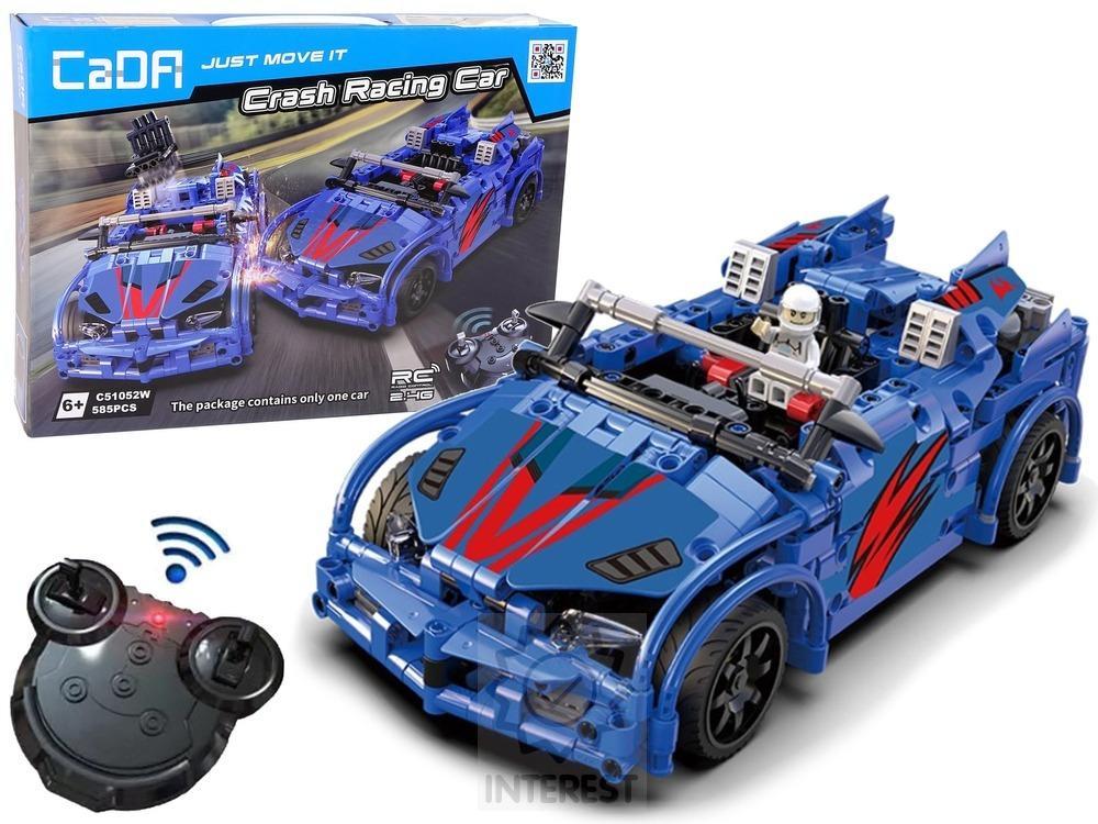 Stavebnice R/C CADA sporťák 585 dílků na dálkové ovládání - (K134313)