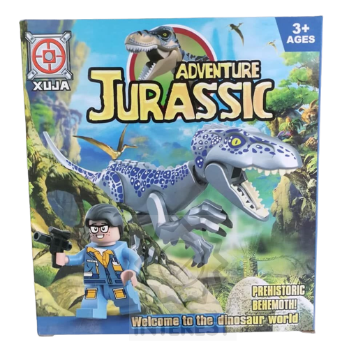 Nové kostky Jurského světa Velociraptor.