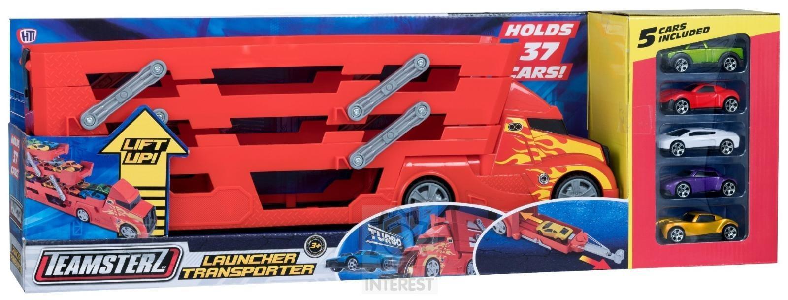 TeamsterZ Launcher - Nákladní automobil Transporter + 5 aut.