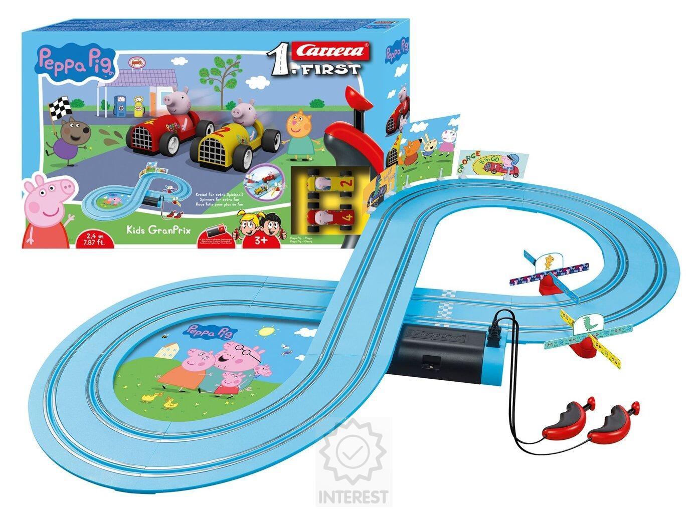 Autodráha Carrera FIRST - Prasátko Peppa - (K124303)