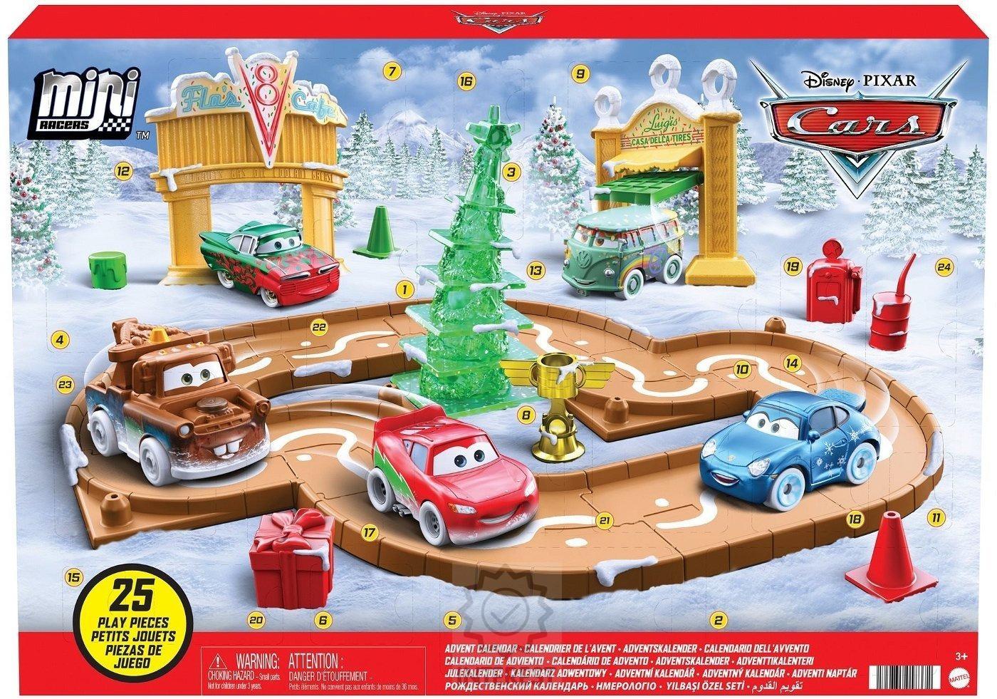 Disney Cars Mini adventní kalendář.
