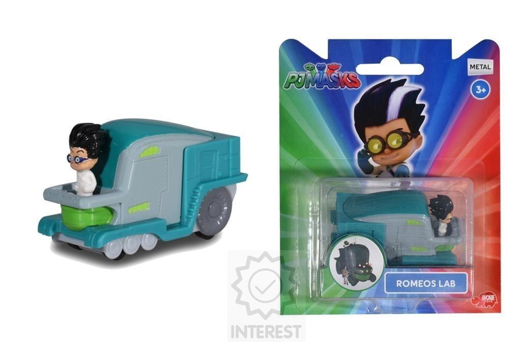 PJ Masks Vozidlo s figurkou Romeo s laboratoří.