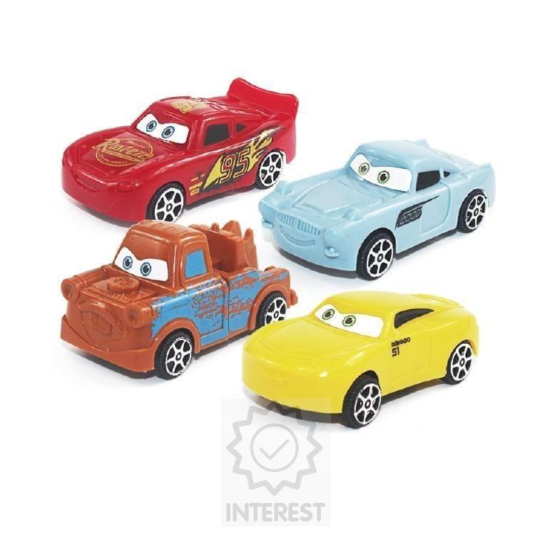 Figurky na dort Cars 4ks - Cakesicq.