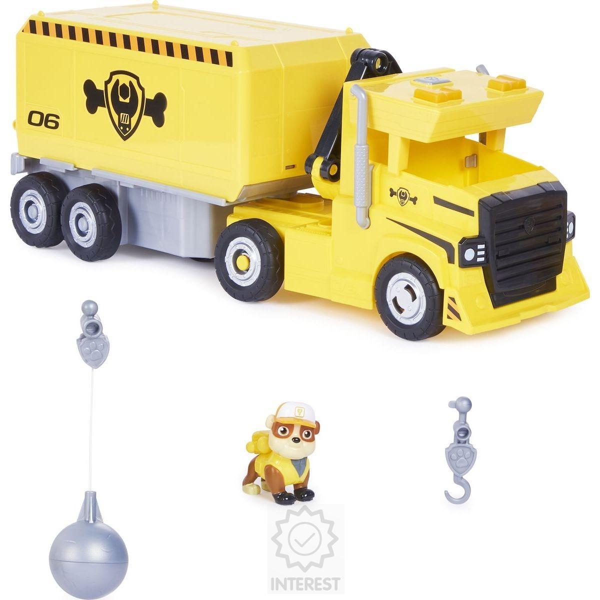 Tlapková patrola Big Trucks velký náklaďák Rubble - (K72025).