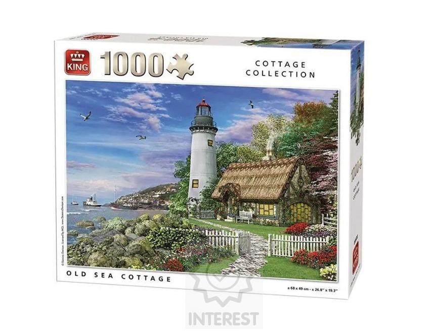 Puzzle maják Old Sea Cottage 1 000 dílků.