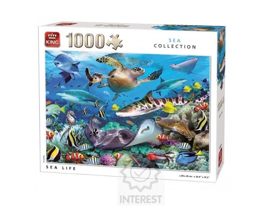 Puzzle Mořský svět 1 000 dílků.