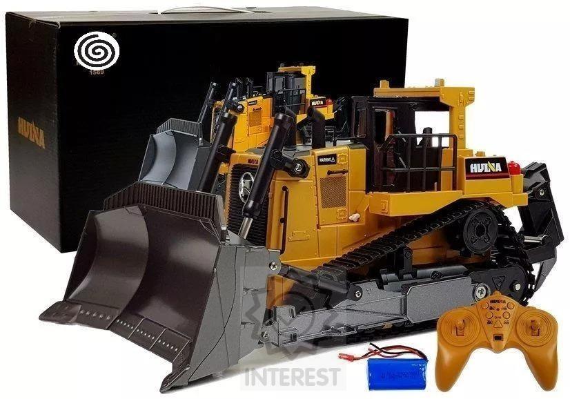 Buldozer R/C na dálkové ovládání - 2,4GHZ 1:16 - (K72149)