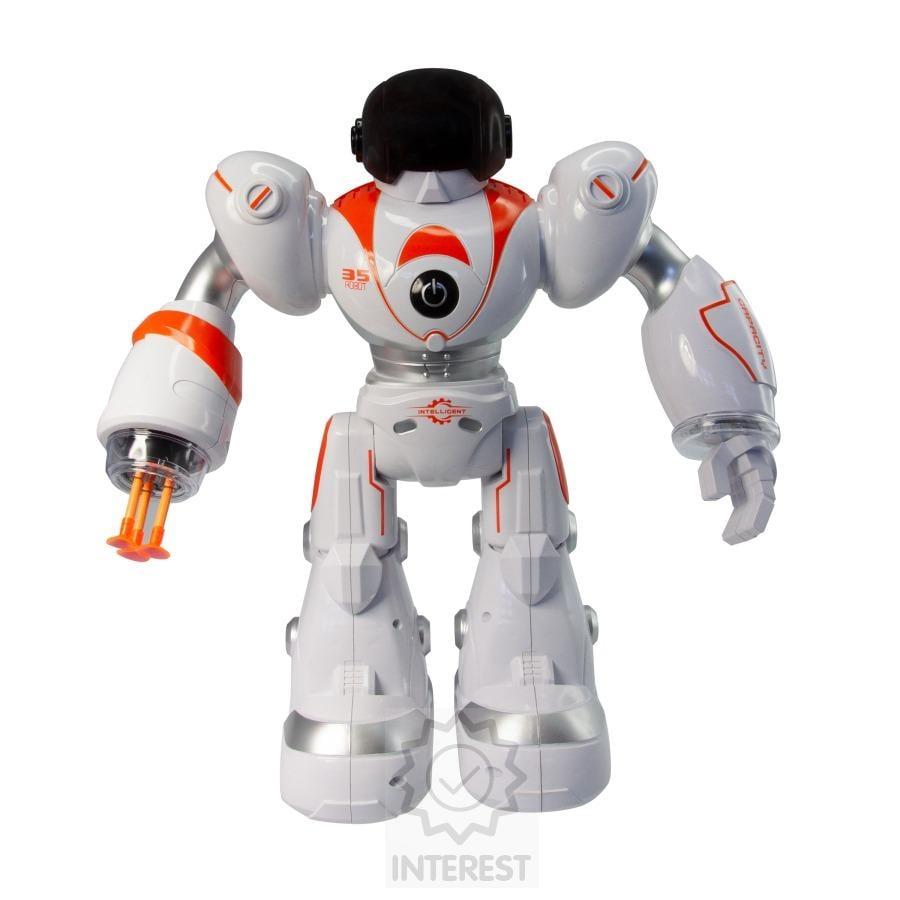 Robot Robin na dálkové ovládání - oranžovo-bílý (K124266)