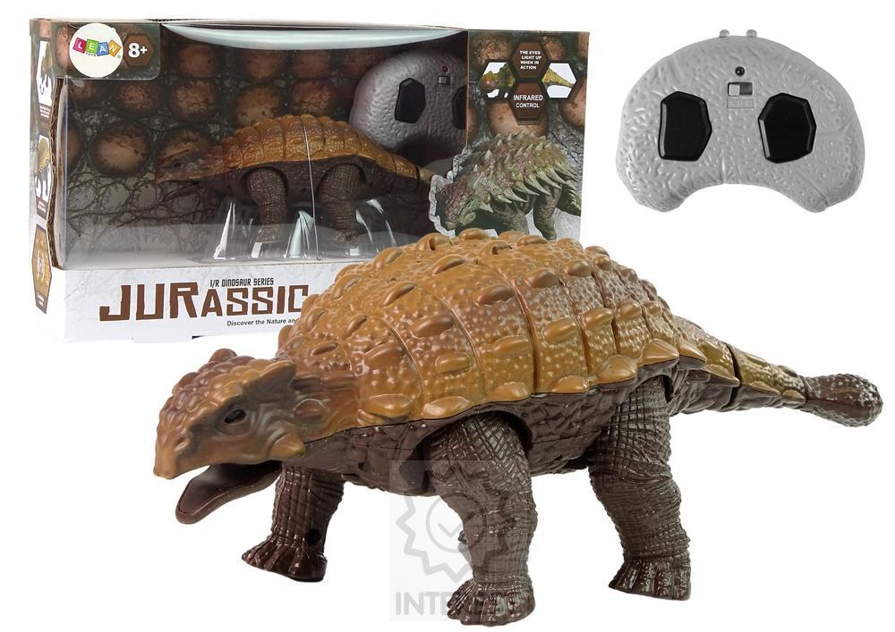 Dinosaurus RC Ankylosaurus na dálkové ovládání se zvukem - (K134338)
