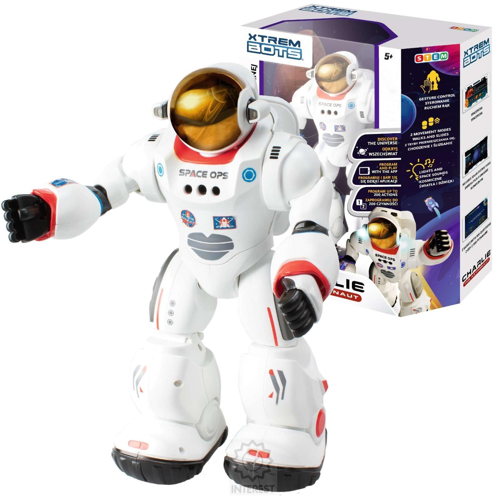 TM Toys - Xtrem Bots Robot Charlie the Astronaut 29cm - (K72079).