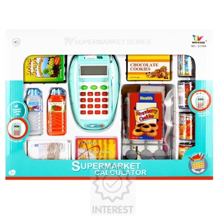 Pokladna - hra na supermarket - (č.778).