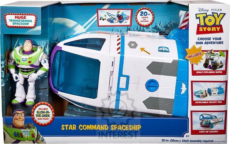 Mattel Toy Story 4: Příběh hraček Buzz herní set - (K124308)