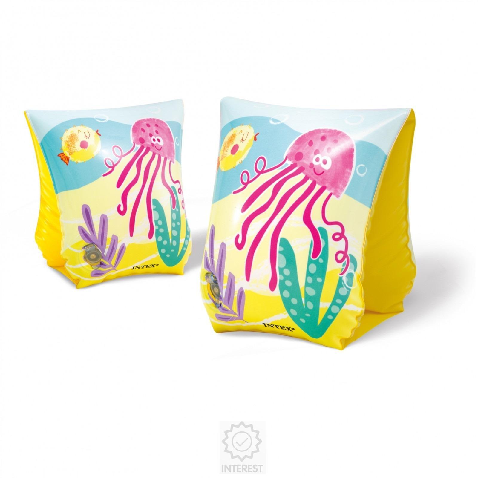 Nafukovací rukávky INTEX - mořských zvířát (23x15cm) 3-6let - (K42057)