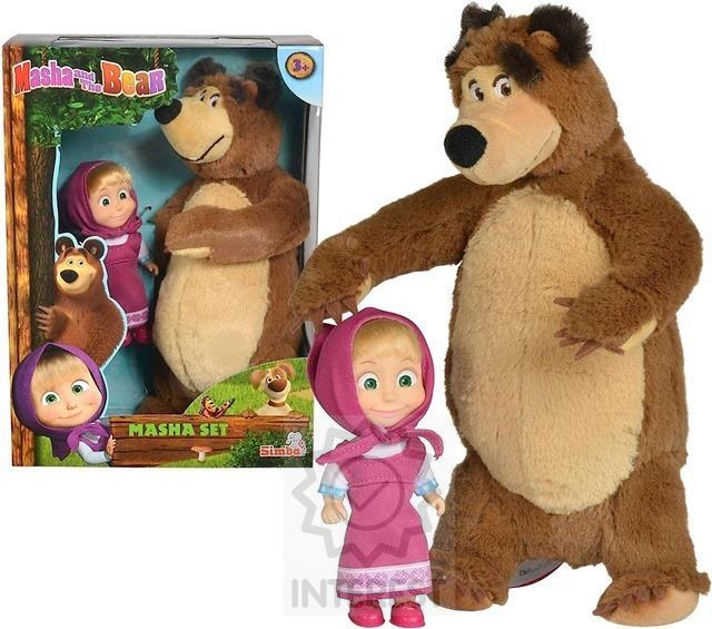 Simba Máša a medvěd Set Míša a Máša.