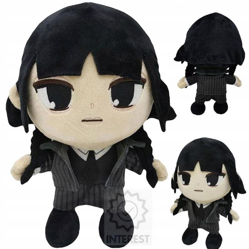 PLYŠÁK WEDNESDAY ADDAMS 25 CM.