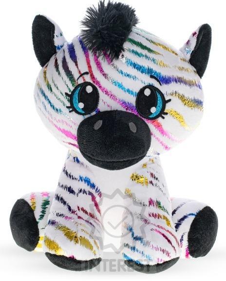Plyšová třpytivá Zebra - STAR SPARKLE - 37cm.