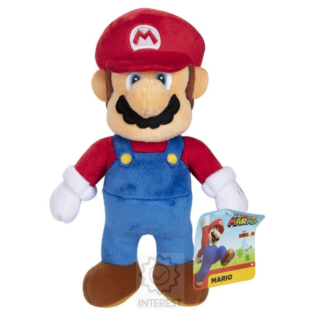 Super MARIO plyšák 25cm - Mario - (K119127).