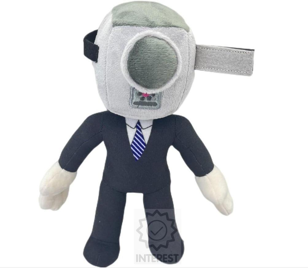 Plyšová hračka Skibidi Toilet Cameramen 28 cm.