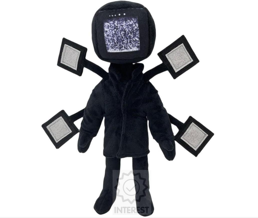 Plyšová hračka Skibidi Toilet Large Tv Man 27 cm.