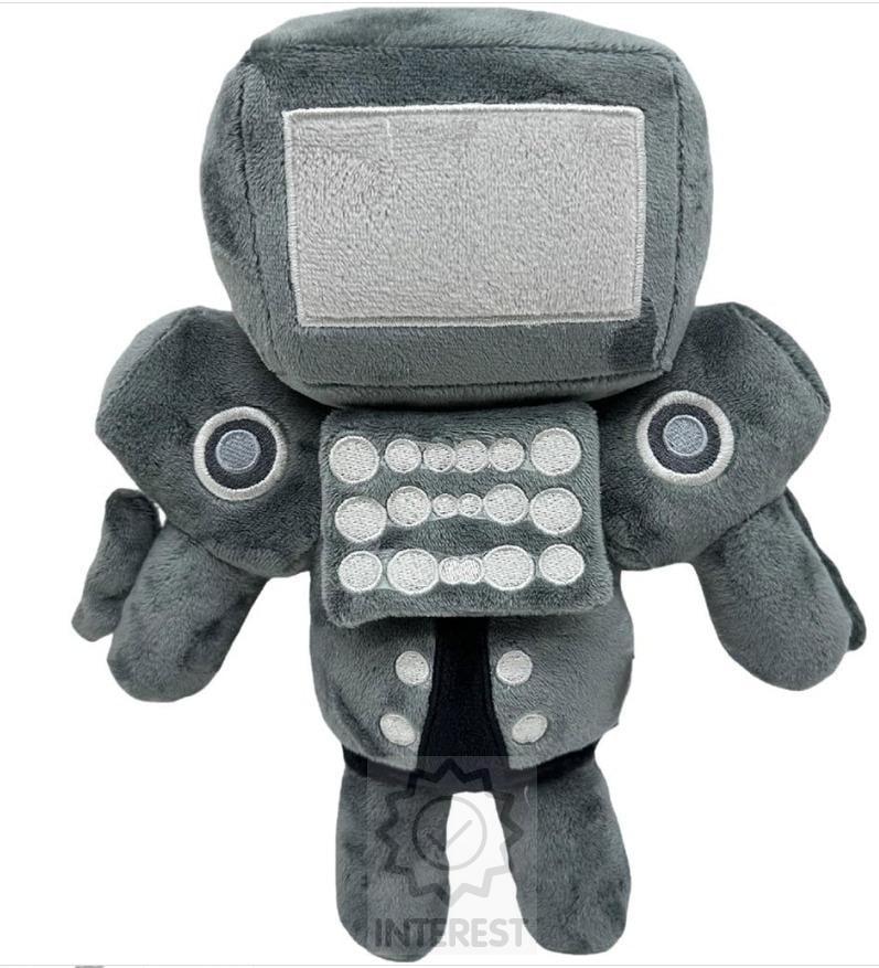 Plyšová hračka Skibidi Toilet Big Boss Robot 21 cm.