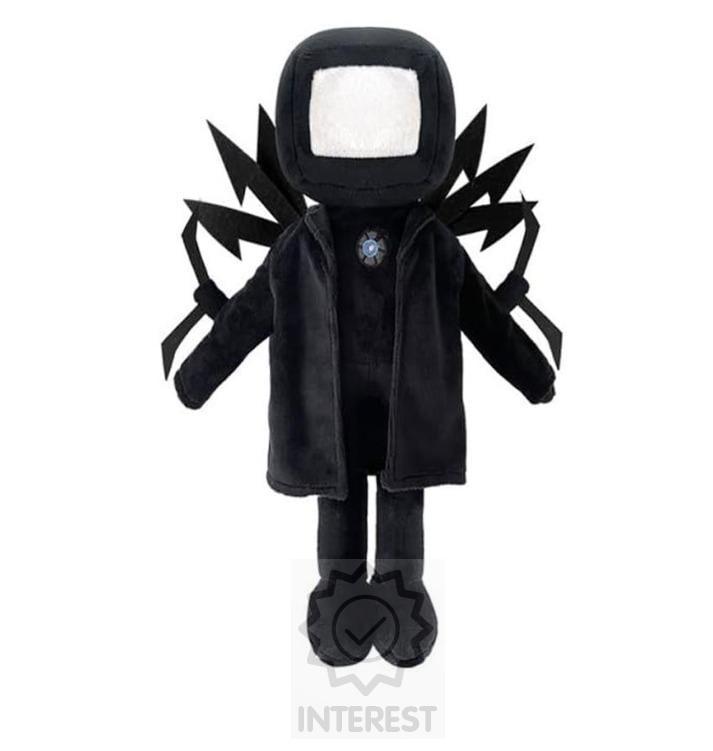 Plyšová hračka Skibidi Toilet Titan Tv Man-b 30 cm.