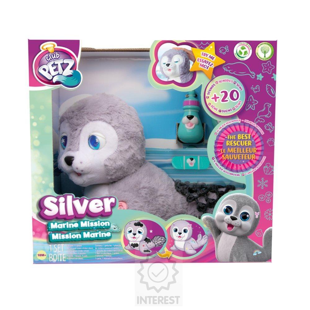 Alltoys Interaktivní tuleň Silver.