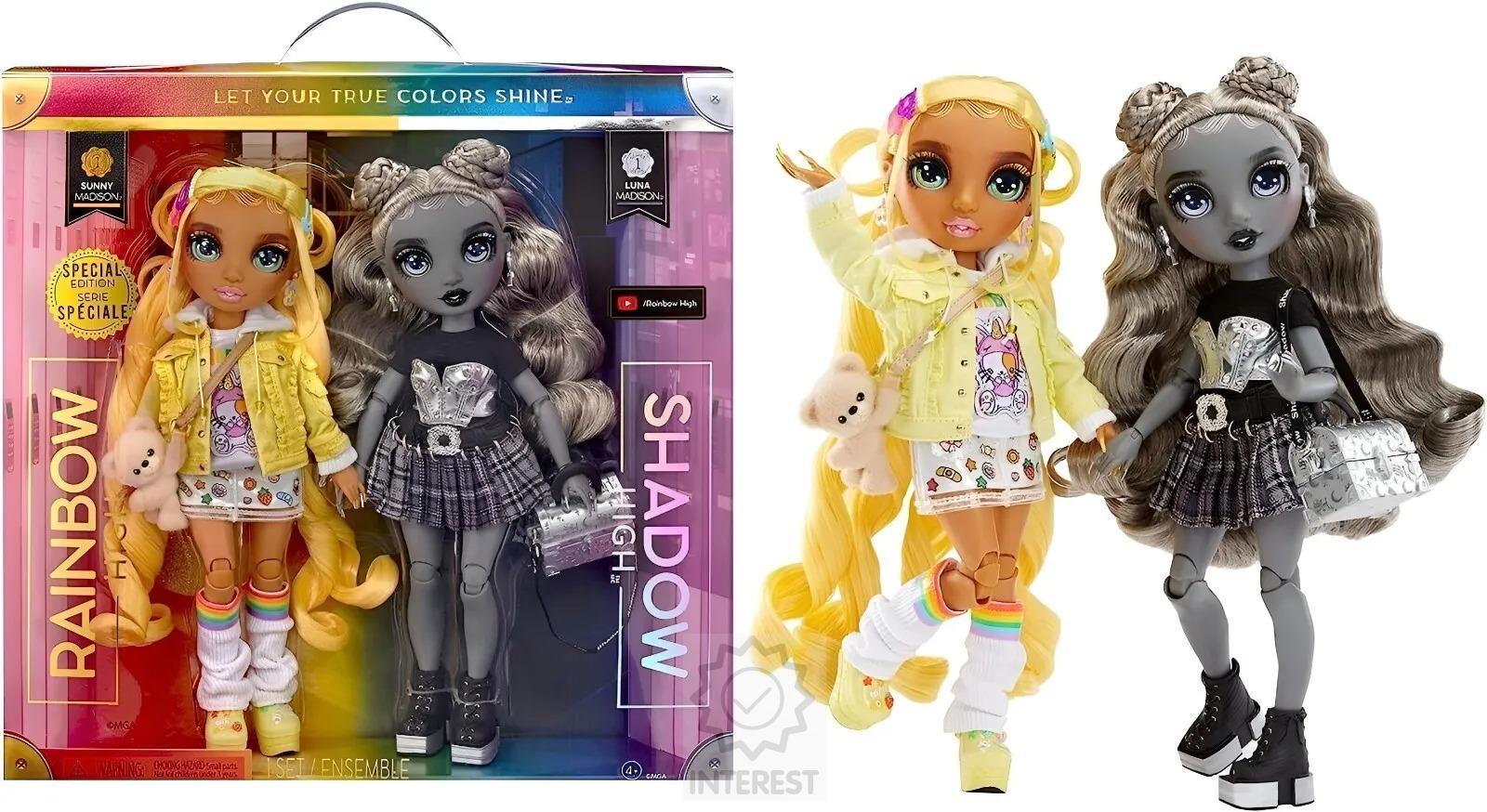 Panenka Rainbow High Fashion panenka 2-pack Sunny & Luna.