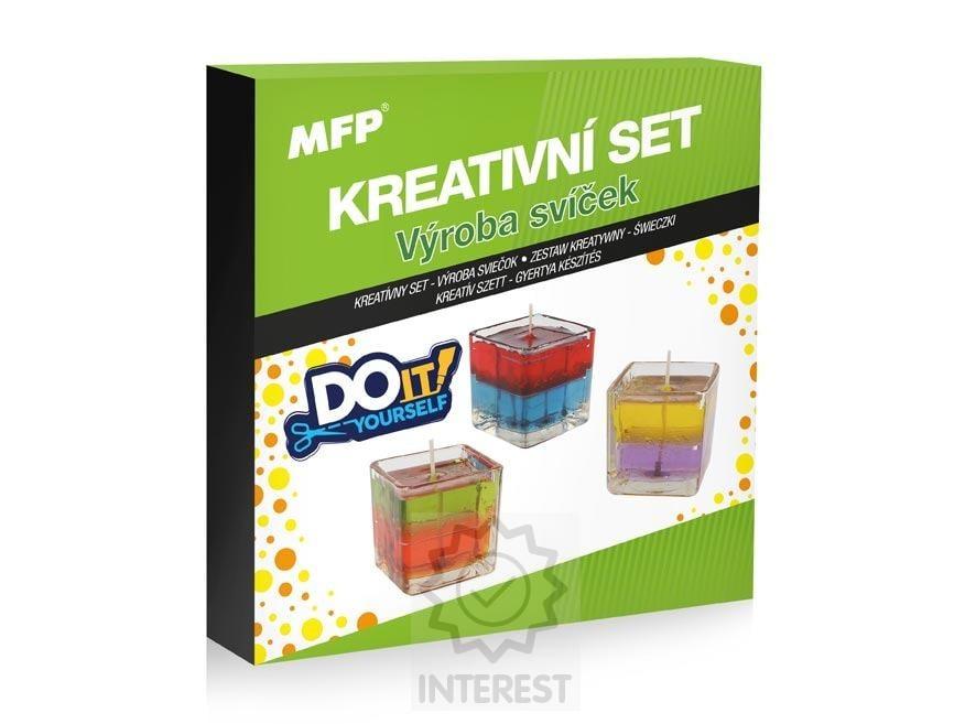 Kreativní set - výroba svíček.