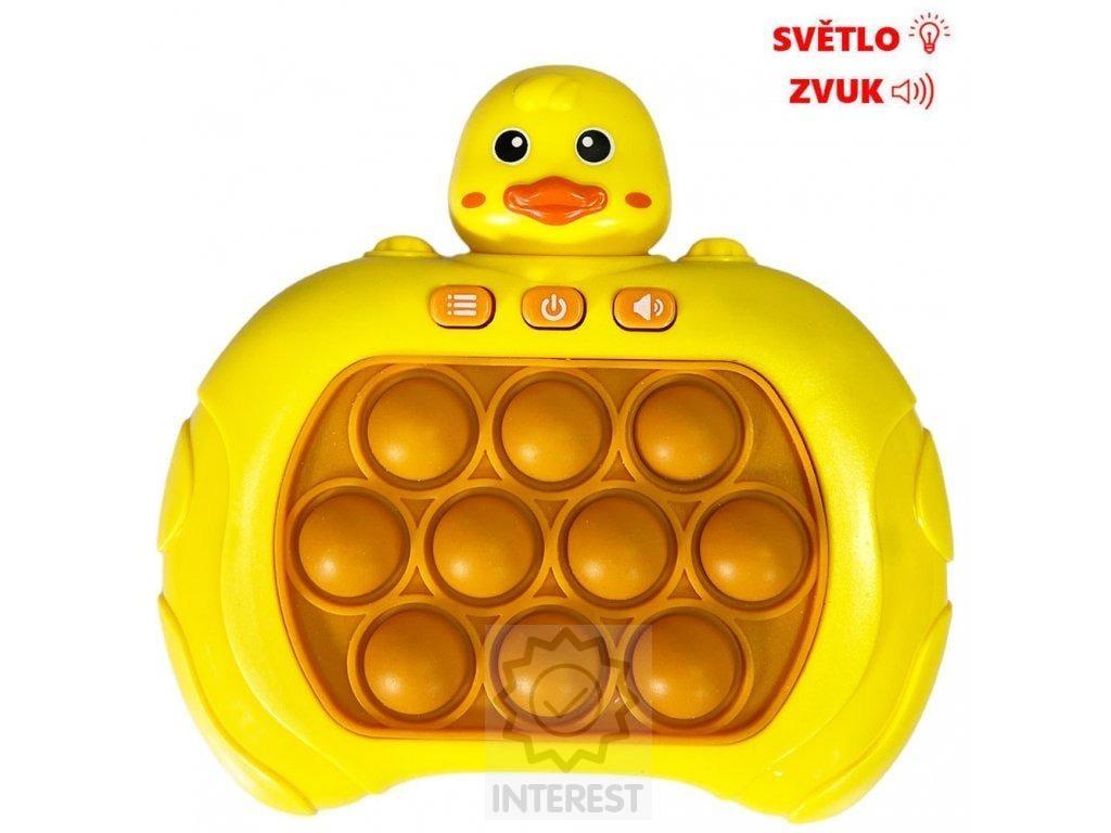 Elektronická hra POP IT kuřátko.