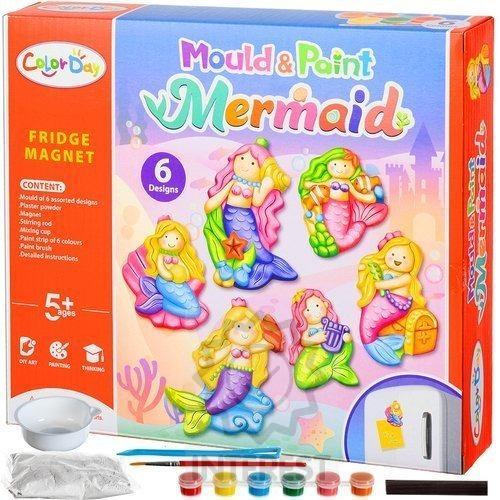 Výroba magnetek - DIY - Mořské panny - Kreativní sada - (K134446)