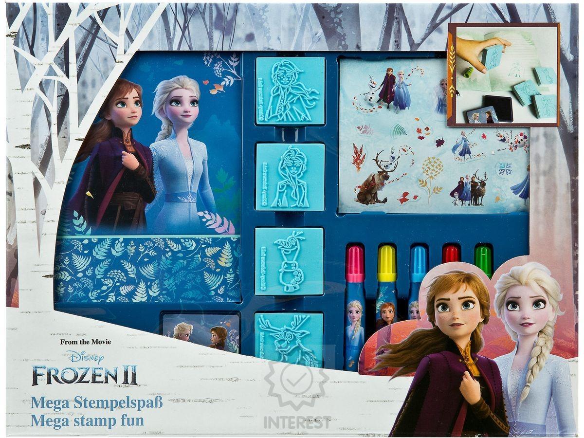 Velký razítkovací set 12ks Frozen.