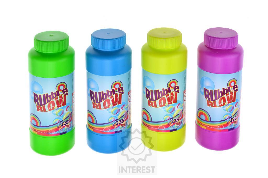 Barevná náplň do bublifuku 225ml.
