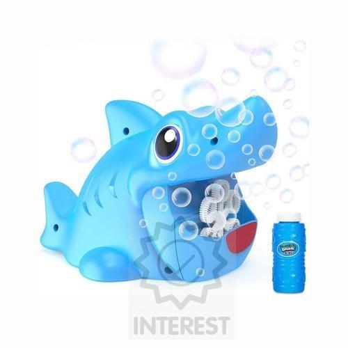 Dětský automatický bublifuk žraloka s náplní