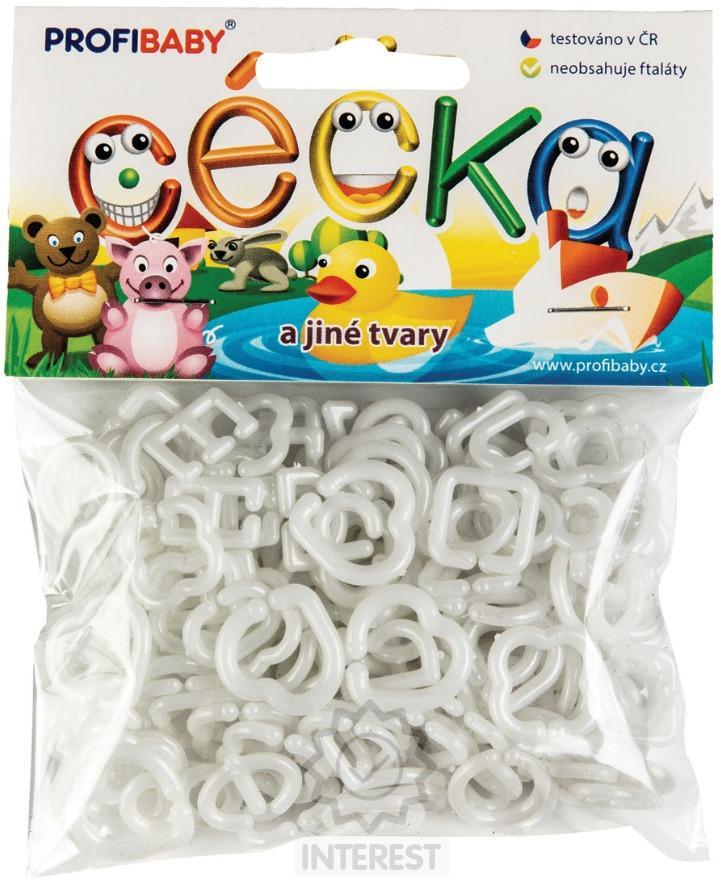 Plastová céčka XXL v sáčku svítící 450ks.