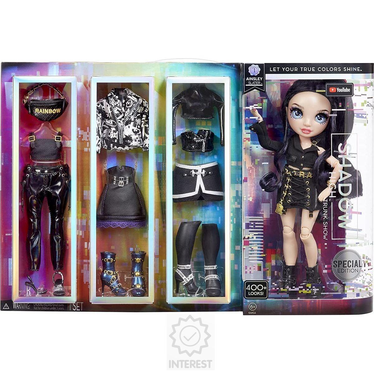 MGA Rainbow High Shadow High Trunk Show Ainsley exluzivní panenka.