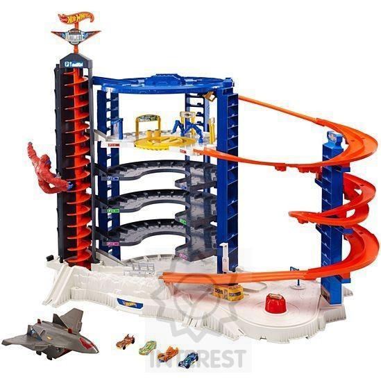 Hot Wheels Super ultimátní mega garáž 90 cm - (K72022)