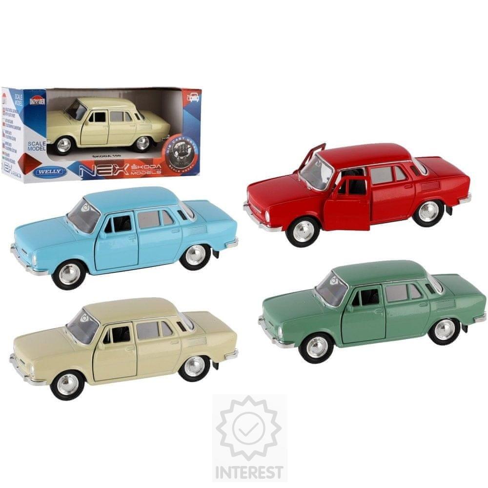 Škoda 100, 1:34. Barva modrá.